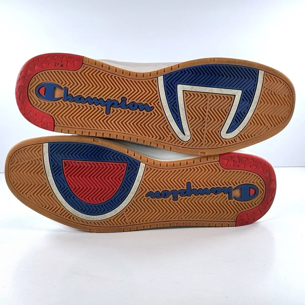 Champion Super C Court Low Print White Shoes Logo Print Limited Men's‎ Size 12